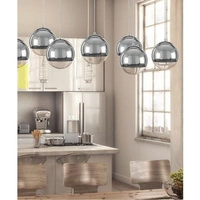 GINO overhang silver sphere 30cm dia 5803128