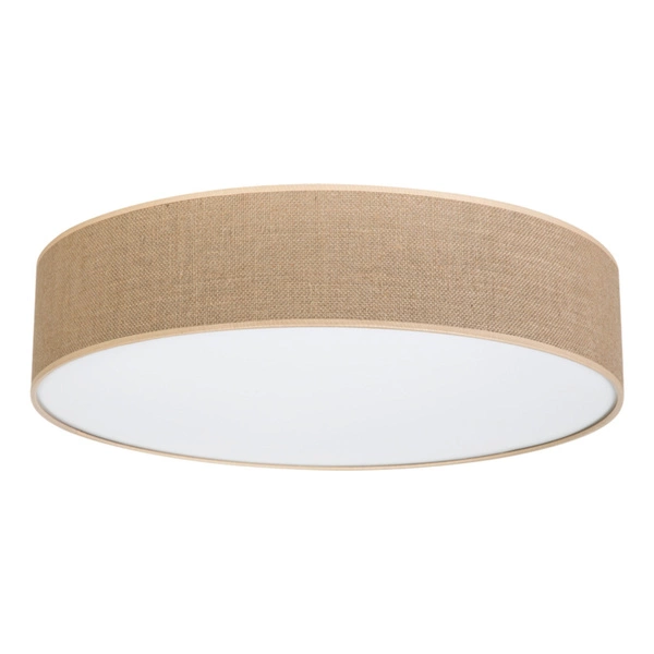 Jute Ceiling Lamp 4xE27 Max.25W White/Beige 47925802