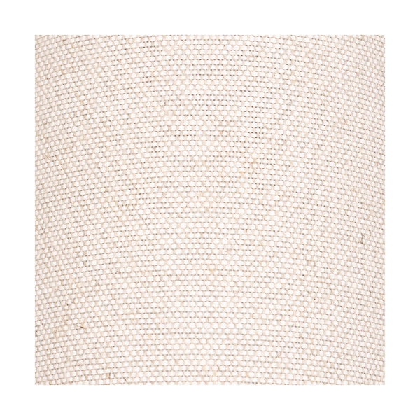 Lampshade Cylinder E27 H20 Beige Bright Linen with black ribbon A0372
