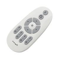 Kwadratowa lampa sufitowa Vivica 1xLED zintegrowana 3600lm 2700-6200K 46W dąb olejowany/biały materiał syntetyczny z pilotem 2088715