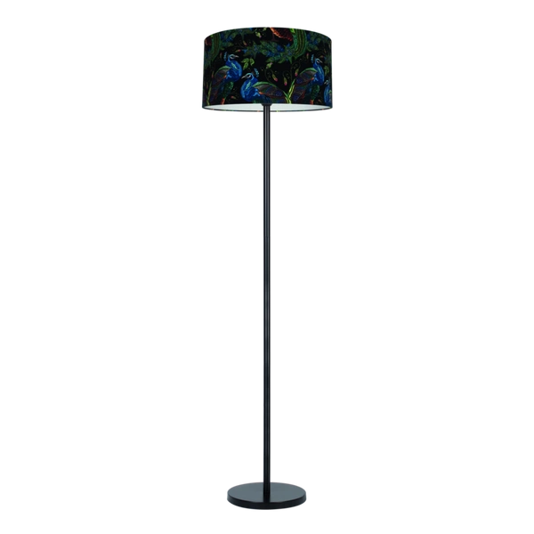 Paon Floor Lamp 1xE27 Max.60W Black/Multicolor 124090104