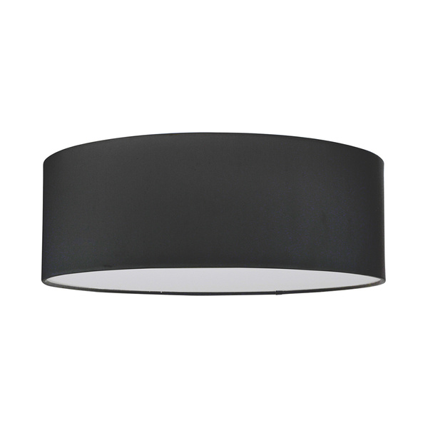 Josefina Ceiling Lamp 3xE27 Max.25W White Metal/Anthracite Fabric Shade