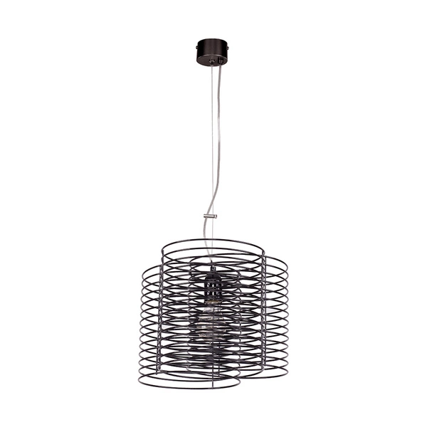 Ringo Pendant Lamp 1xE27 Max.60W Steel Metal/Black Metal 1030334