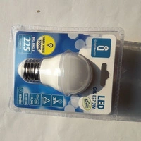 LED bulb E27 3W Warm 3000K ball G45