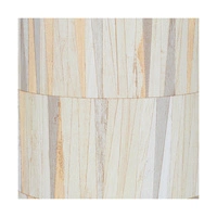 Kairo Table Lamp 1xE27 Max.25W Stained Pine Brown/Black PVC Cable/Multicolor Wallpaper Shade 7015109810396