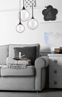 Lampa wisząca szklana BALLARE 40cm 1772104