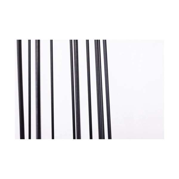 Swan Floor Lamp 1xE27 Max.60W Black Metal/Black PVC Cable/White Fabric Shade 79229104