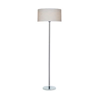 Lampa podłogowa Leila 1xE27 maks. 60W chromowany metal/przezroczysty kabel PVC/wielokolorowy papier + klosz z PCV ze wzorem krokodyla 6651028