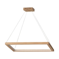 Legno Pendant Lamp 1xLED 24V 33W Int. Oiled Oak with Klick&Dim/Rollizug 1017402400000