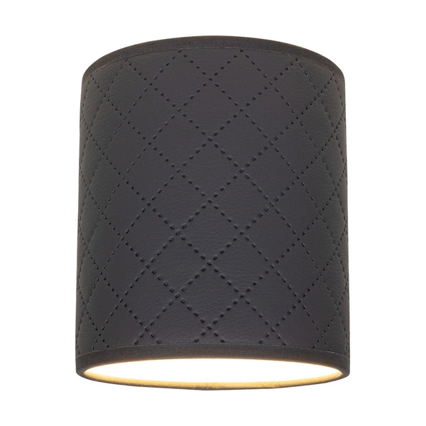 Lampshade Cylinder E27 H20 Anthracite Fabric A0981