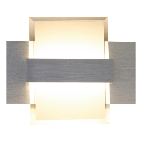 Hana Wall Lamp 3xLED Integrated 660lm 3000K 5W Aluminum Metal/Transparent Glass 1058930