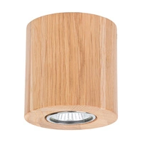 Wooddream Round Lampa Sufitowa Incl.1xLED GU10 5W  Dąb Olejowany 2566174