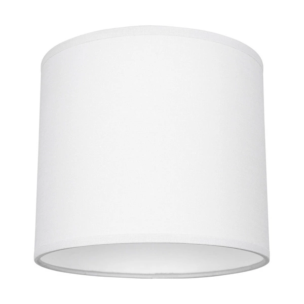 Lampshade Cylinder E27 H25 Light Gray Fabric A0800