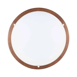 Frida Ceiling Lamp 3xE27 Max.40W Walnut/White