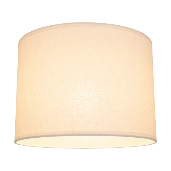 Lampshade Cylinder E27 H35 Beige Cotton A0213