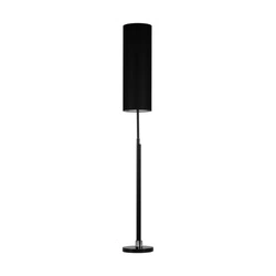 Eleganta Floor Lamp Incl. LED Integrated 1800lm+500lm 3000K 22W Black Metal/Black Fabric Cable/Black Fabric Shade 15922204