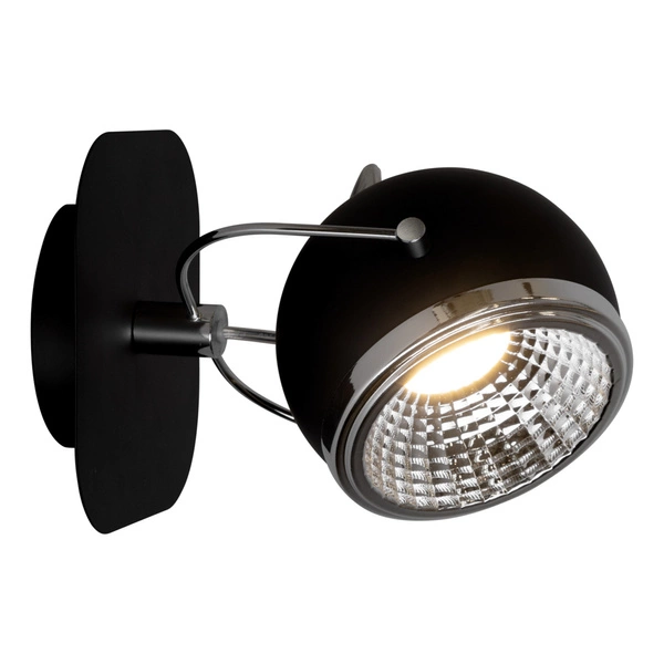 Ball Wall Lamp Incl. 1xGU10 LED 6W Black Metal 5009184