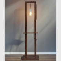 Monopod Floor Lamp 1xE27 Max.15W Walnut/Black 6460976