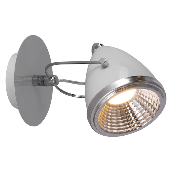 Oliver Wall Lamp Incl. 1xGU10 LED 5,5W Chrome Metal/White Metal 5109102