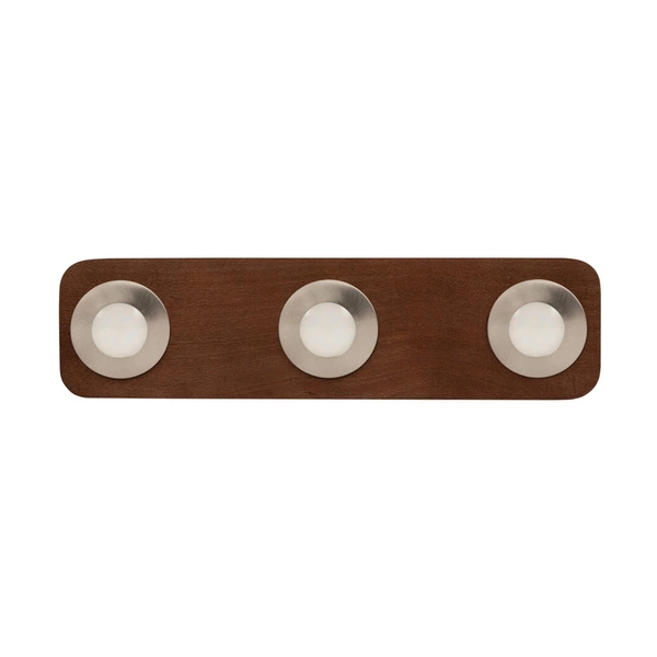 Sunniva Ceiling Lamp Incl.3xLED 5W Walnut/Satin 2291376