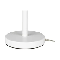 Table Lamp Base 1xE27 Max.60W White Metal/Black PVC Cable 7240102B