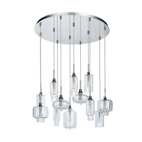 LARISSA XII pendant lamp transparent 65cm 1891228