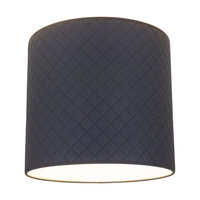 Lampshade Cylinder E27 H0 Anthracite Fabric A0931