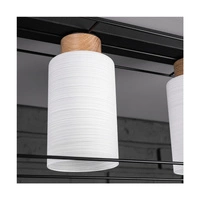 Klosz lamp BOSCO E27 Białe Szkło struktura G0762