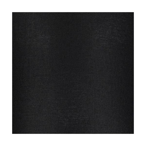 Lampshade Cylinder E27 H25 Black Cotton A0231