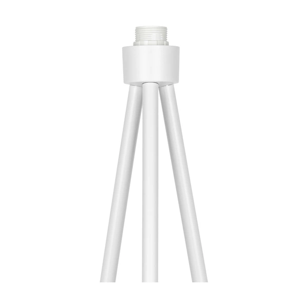 Tripod Floor Lamp 1xE27 Max.40W White Metal/Transparent PVC Cable/Black Fabric Shade 1523002