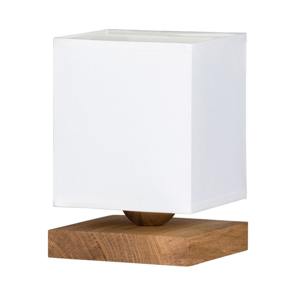 Inger Table Lamp 1xE27 Max.25W Oiled Oak/White