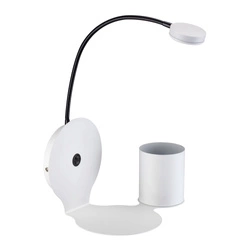 Arles Wall Lamp Incl. 1xLED 270lm 3000K 3W White Metal/Black Metal 5852102