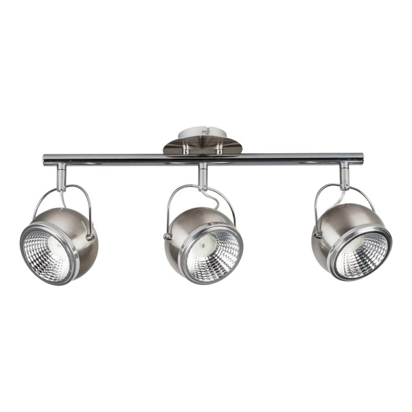 Lampa sufitowa kulowa w zestawie 3xGU10 LED 6W Satynowy Metal 2686387