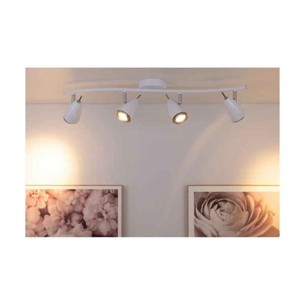 Linda Ceiling Lamp 4xGU10 Max.50W White Metal/Chrome Metal 2098402