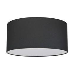 Josefina Ceiling Lamp 2xE27 Max.25W White Metal/Anthracite Fabric Shade 4782812