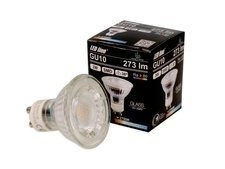 LED line GU10 SMD 220-260V 3W 273lm 36˚ warm white 2700K bulb