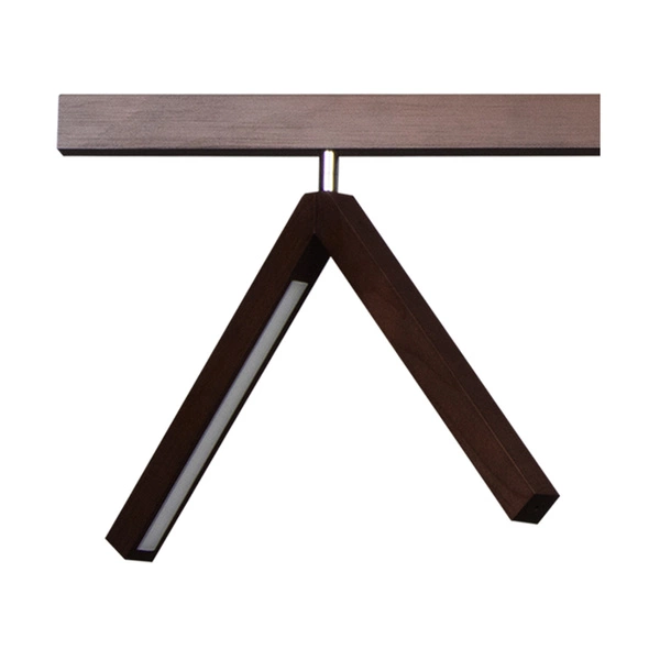 Silas Ceiling Lamp 3xLED 24V Integrated 1680lm 3000K 18W Walnut Beech Wood 5186376