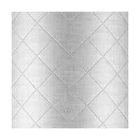 Lampshade Cylinder E27 H35 Silver Synthetic Fabric A0949