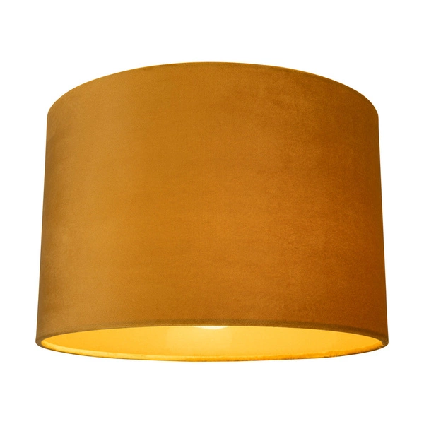 Lampshade Cylinder E27 H40 Honey Velvet A1076