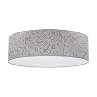 Mateo Ceiling Lamp 4xE27 Max.25W White Metal/Beige Wallpaper 87802802