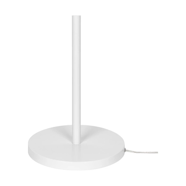 Floor Lamp Base 1xE27 Max.60W White Metal/Transparent PVC Cable 1240102B