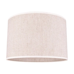 Lampshade Cylinder E27 H30 Beige Bright Linen A1291