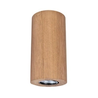 Wooddream Round Wall Lamp 2xGU10 Max.6W Oiled Oak 2081274