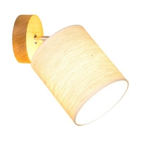 Boho Wall lamp 1xE27 Max.25W Oiled Oak/Beige 56791174