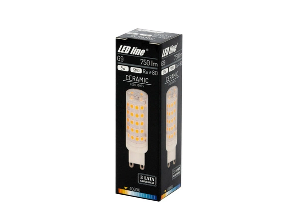 Led bulb G9 8W neutral 4000K