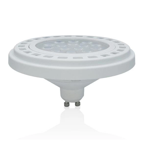 LED ES111 / GU10 12W ciepła 3000K kąt 30st WH