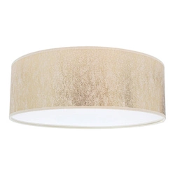 Ora Ceiling Lamp 3xE27 Max.25W White Metal/Gold Fabric Shade 96202201