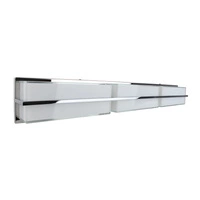 Sally Wall Lamp Incl. LED Integrated 2400lm 3000K 30W Chrome Metal/White Glass 3471128