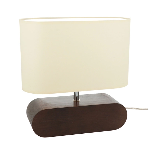 Marinna Table Lamp 1xE27 Max.25W Walnut/Transparent/Cream 7612076