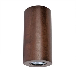Wooddream Round Wall Lamp 2xGU10 Max.6W Walnut Beech Wood 2081276